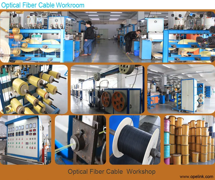 1/2/4core Bare Fibers Singlemode G657A1/G657A2, Metal Strength Member, FTTH Self-Supporting Bow-Type Stranded Steel Type Drop Fiber Optic Cable Gjyxch/GJYXFCH