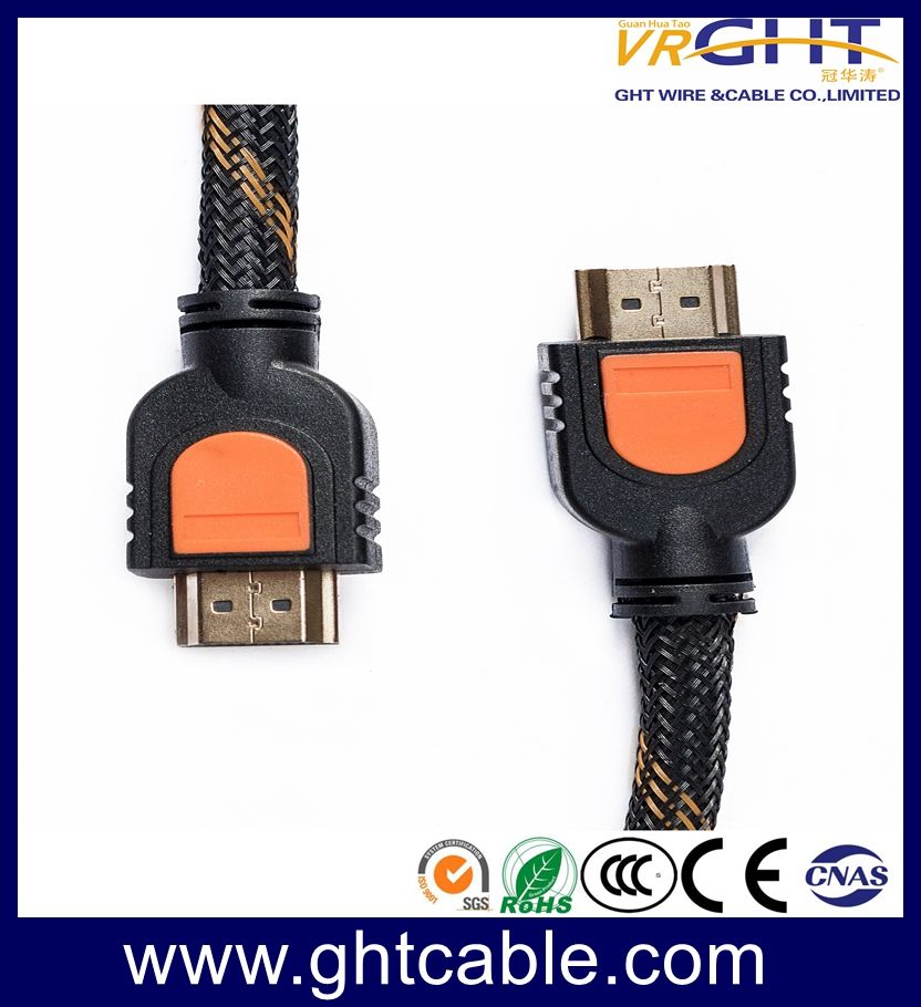 1.2m High Quality HDMI Cable with Nylon Braiding 1.4V (D001A)