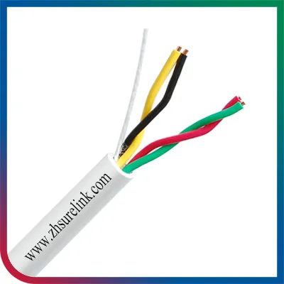 2 Core Indoor Unshield Drop Cable Telephone Cable
