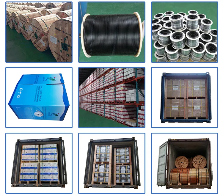 2 Core Indoor Unshield Drop Cable Telephone Cable