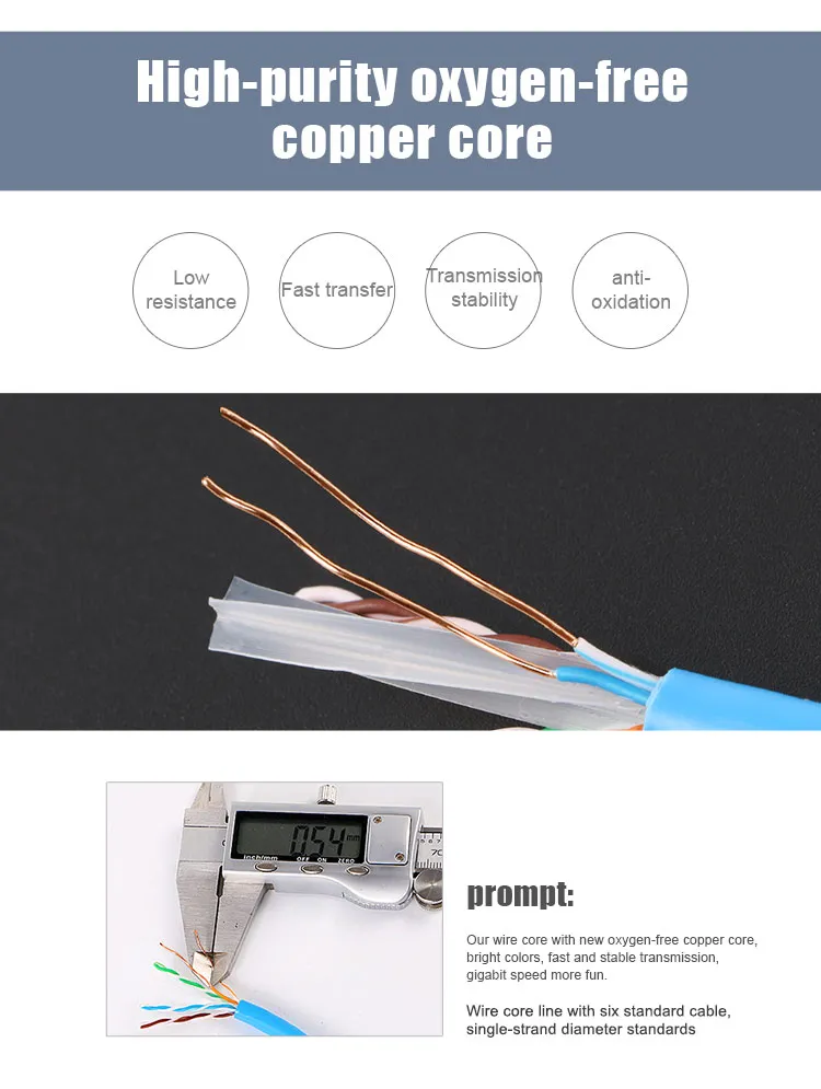 23AWG Cat6e UTP PVC Cable 305m Box Network Cable Indoor