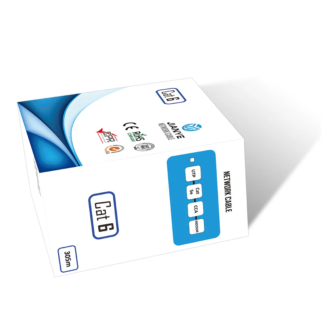 305m CAT6 Ethernet Computer Data Cat 6 Cable LAN Cable Price for Network
