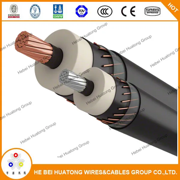 35kv UL Listed 4/0AWG Urd Power Cable Mv90/Mv105
