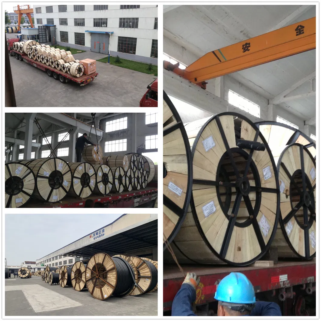 38/66kv Aluminum Conductor XLPE Insulated PVC Sheath Power Cable