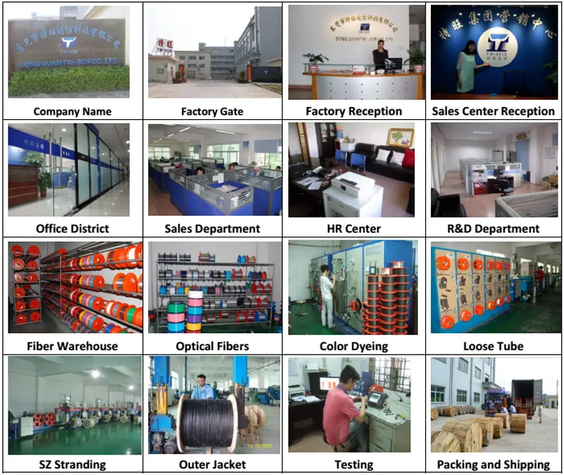 48 Core Sm Armoured Optical Fiber Cable GYTY53