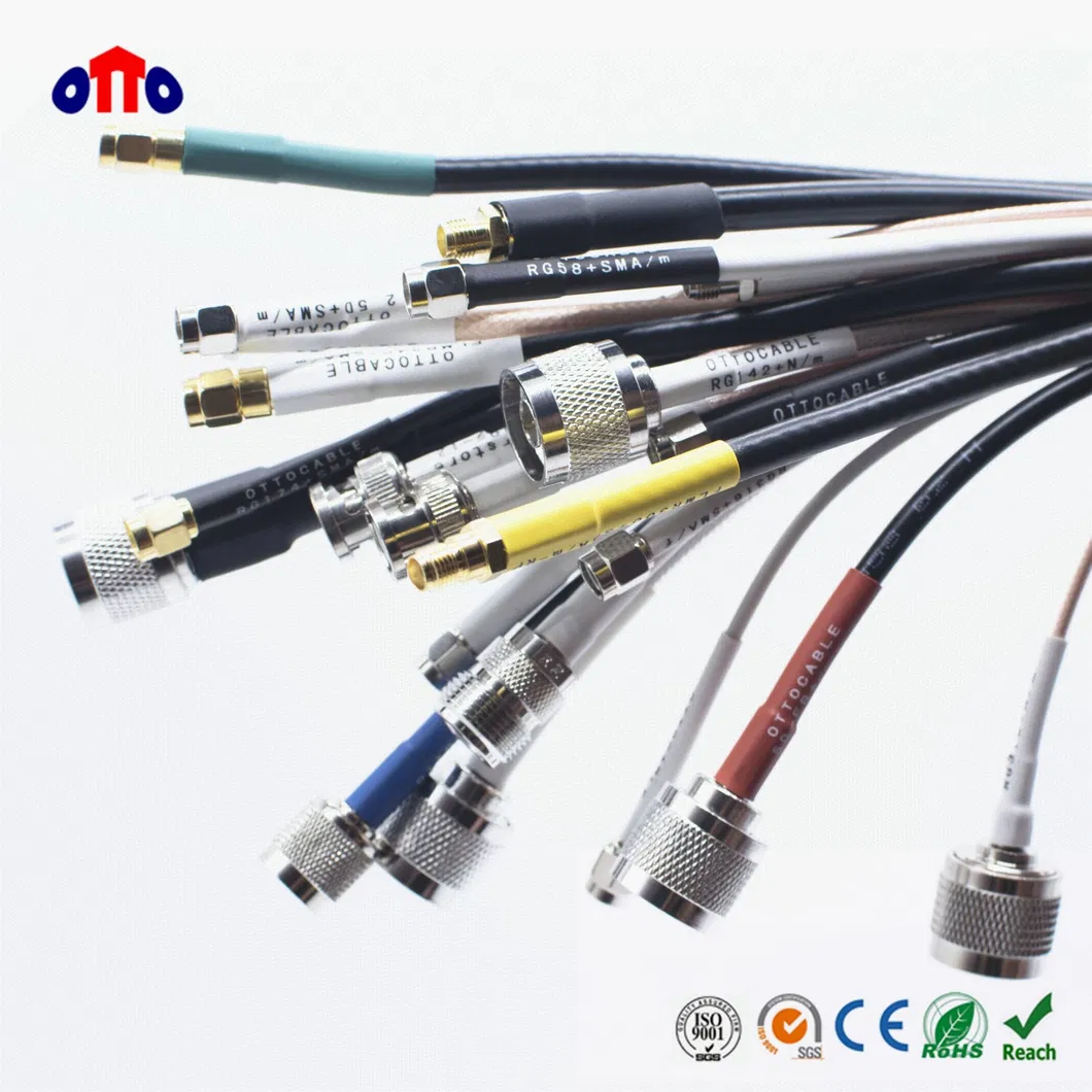 50 Ohm 3D-FB Coaxial Twin Cable Dual Cable for Antenna