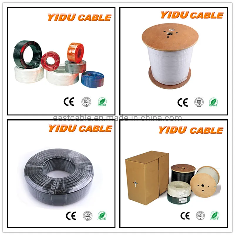 5m 10m 20m 50m 100m Satellite CATV Coaxial Cable RG6 Coaxial Cable with Connector