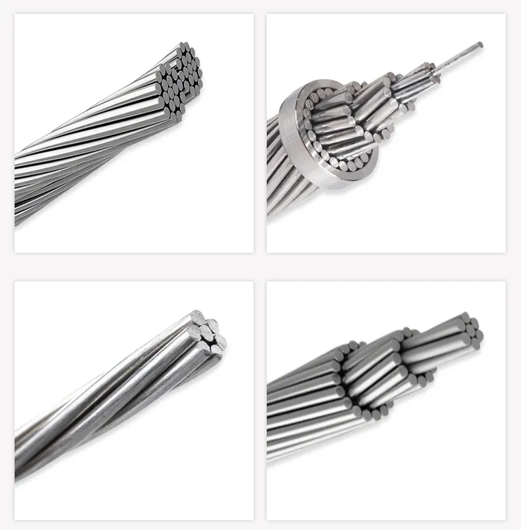 70mm2 70/12 Bare Conductor ACSR AAC AAAC IEC Standard Bare Cable Power Conductor