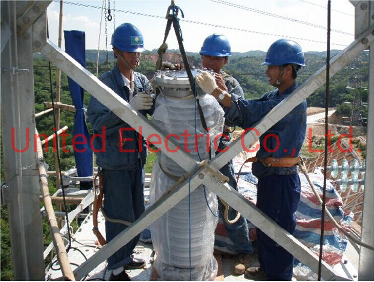 76/132(145)kV High Voltage Dry Type Outdoor Power Cable Terminations ( Composite) for Wire Shield XLPE Cable 630sq.mm