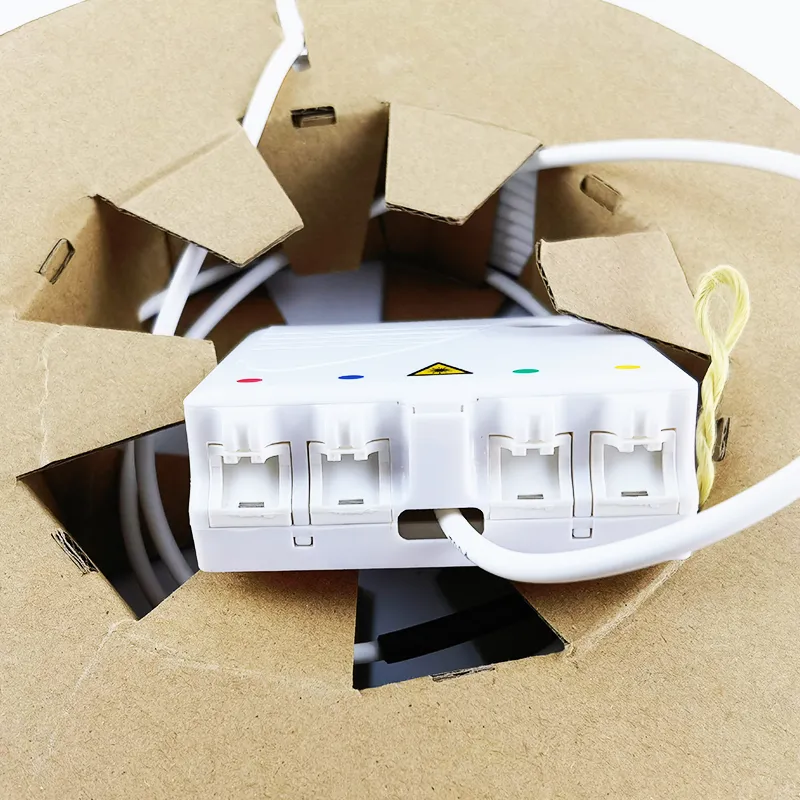 Abalone Fibre Optic Cable Patch Cord Jumper with Oto (Optical Telecommunication Outlet) Box 20-50m Indoor Use