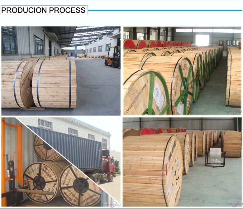 Aerial Factory Price Loose Tube 2-48 Optical Fiber Cable
