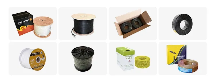 China Factory Supplier LAN Cable 305m/Box UTP/FTP /SFTP CAT6 Data LAN Cable 4pairs Communication Network Cable