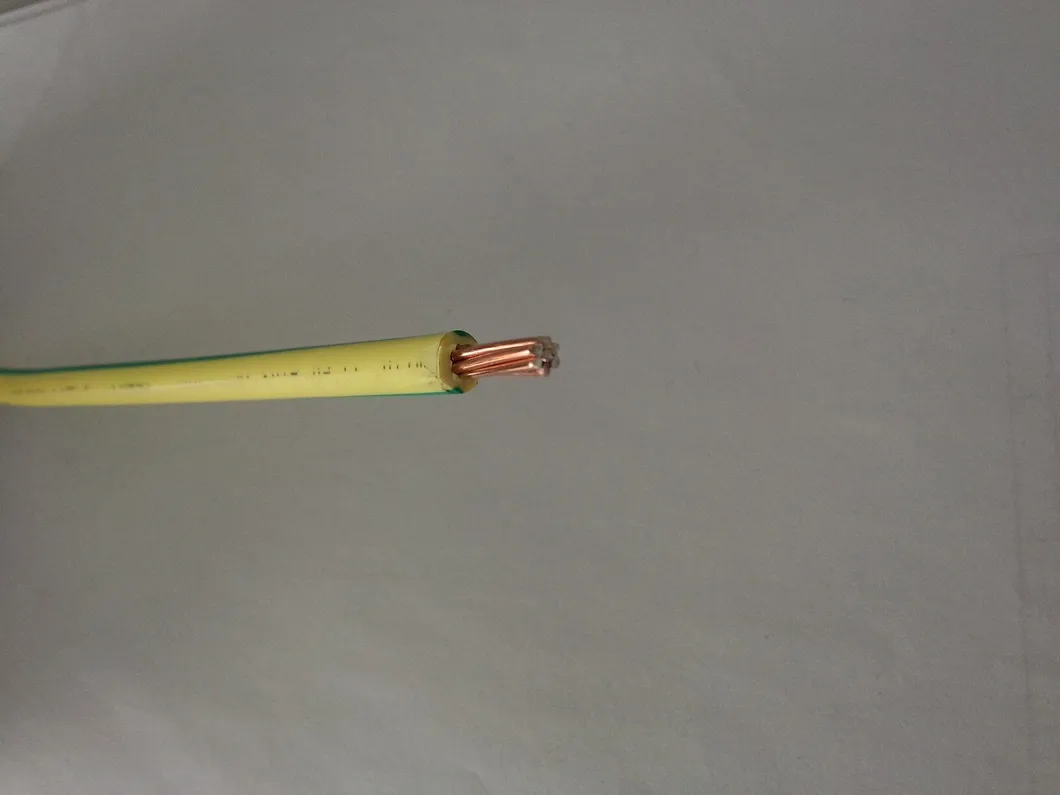 Copper Conductor PVC Insulation Single Core Electric Wires 1.0, 1.5, 2.5, 4, 6mm2