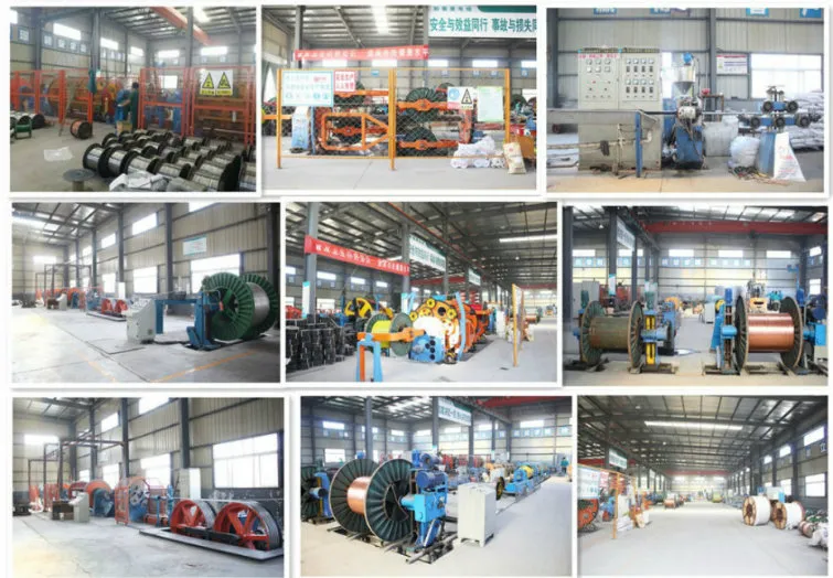 Cu PVC Insulation Sheath Round Insulation Power Wire Cable