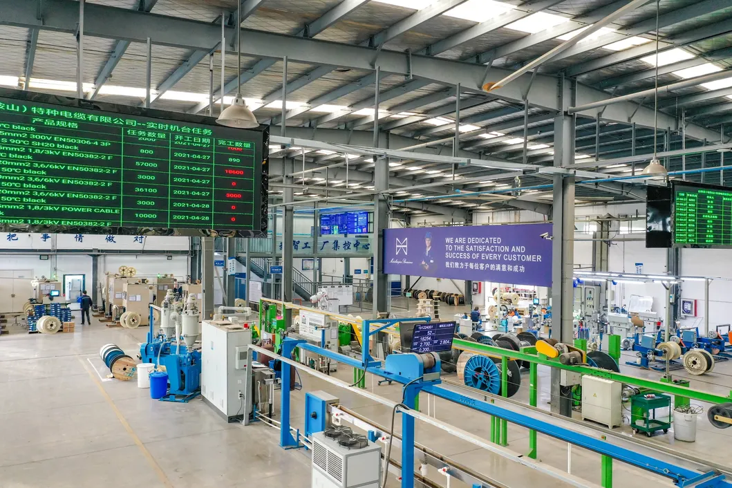 Customized Signalling System Cables of Light Weights for Automated Process Integrated Wiring