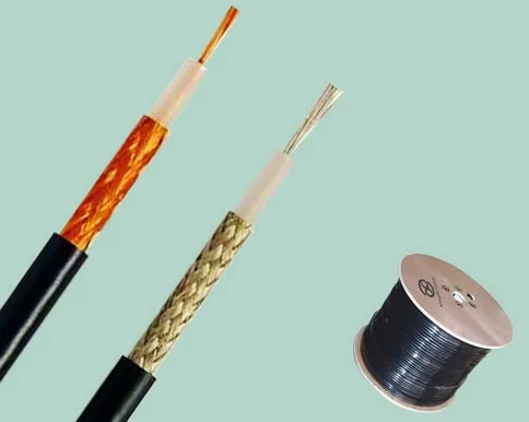 Dual RG6 Coaxial Cable with Messenger (SH-Dual RG6+Messenger)