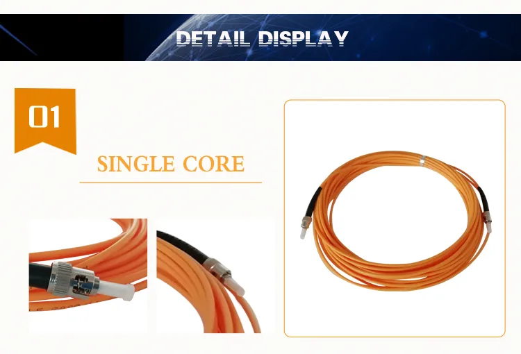Factory Price Optical St to St Fiber Patchcord