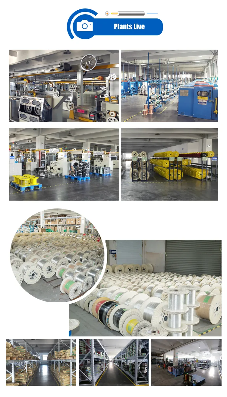 Factory Supply UL2468 18AWG 20 AWG Flat in Wall Speaker Cable Wire Tinned Copper PVC Insulation Cable