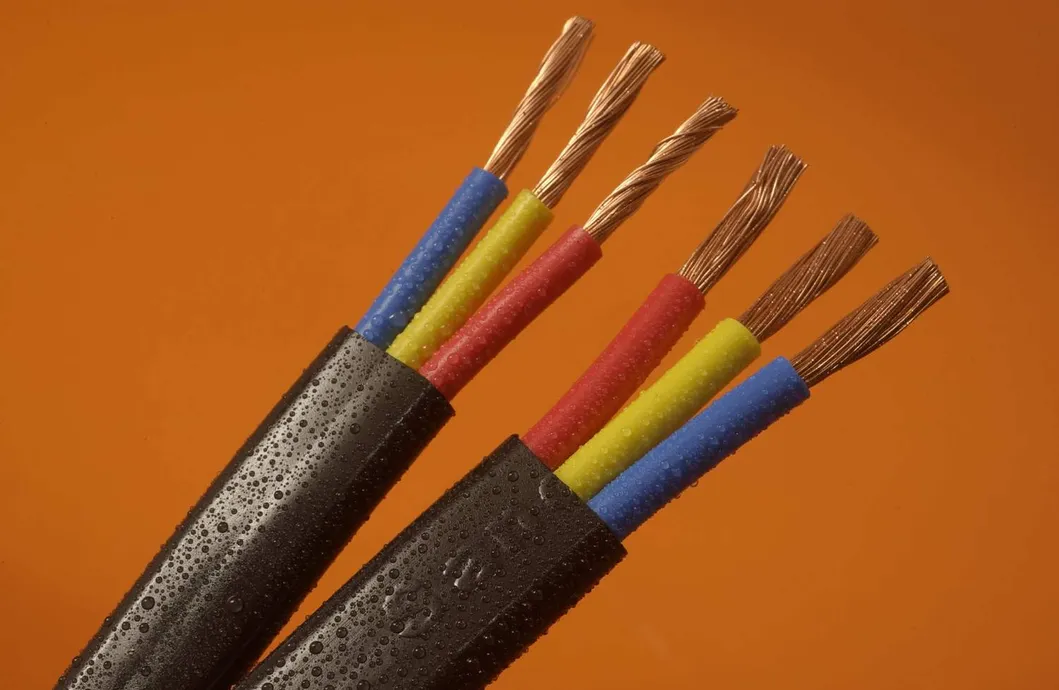Flat Submersible Pump Cable 12AWG