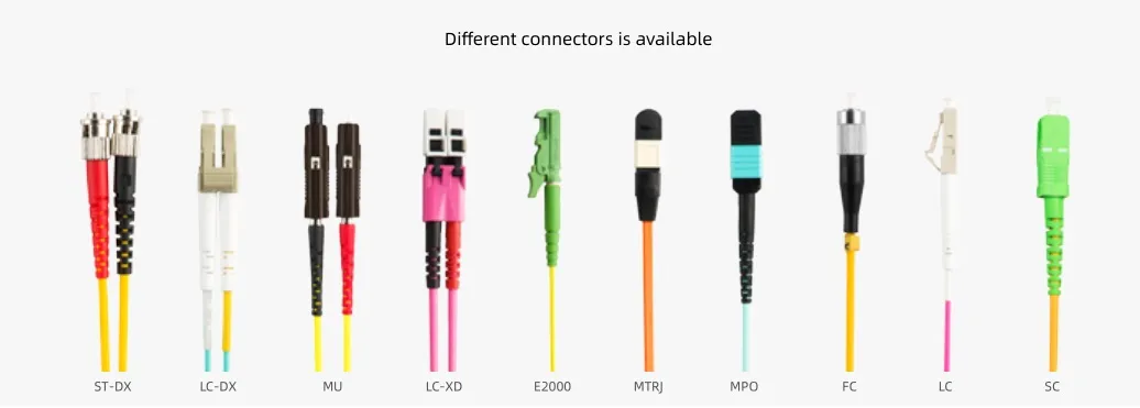 Ftta Outdoor LC Duplex Waterproof Connector Fiber Optical Jumper Cable Patchcord with Nsn Boot/Odva/Odlc/Fullaxs Connector