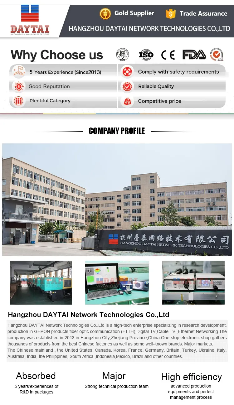 Gjyxch G657A2 FTTH Drop Cable 12 Core Indoor Fiber Optic Cable