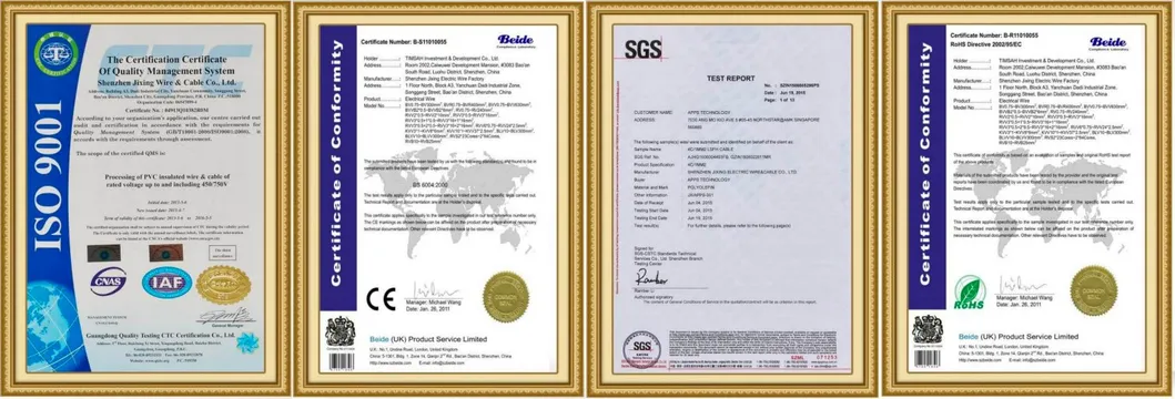 H03VV-F 3182-Y 5 Core X0.75sqmm to 10sqmm BS En 50525-2-11 Electrical Cable
