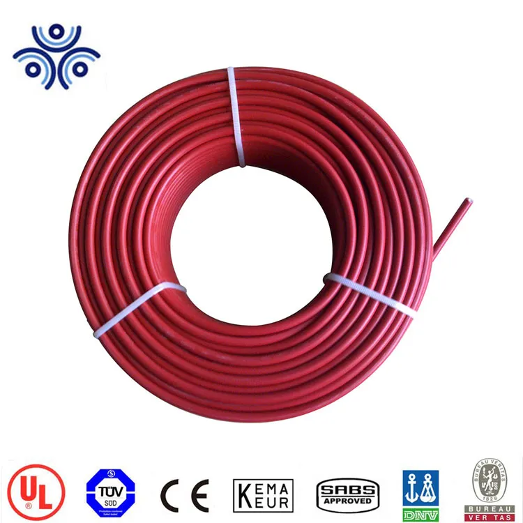 H1z2z2-K 1500V 4 mm2 Solar Cable with TUV Certificate