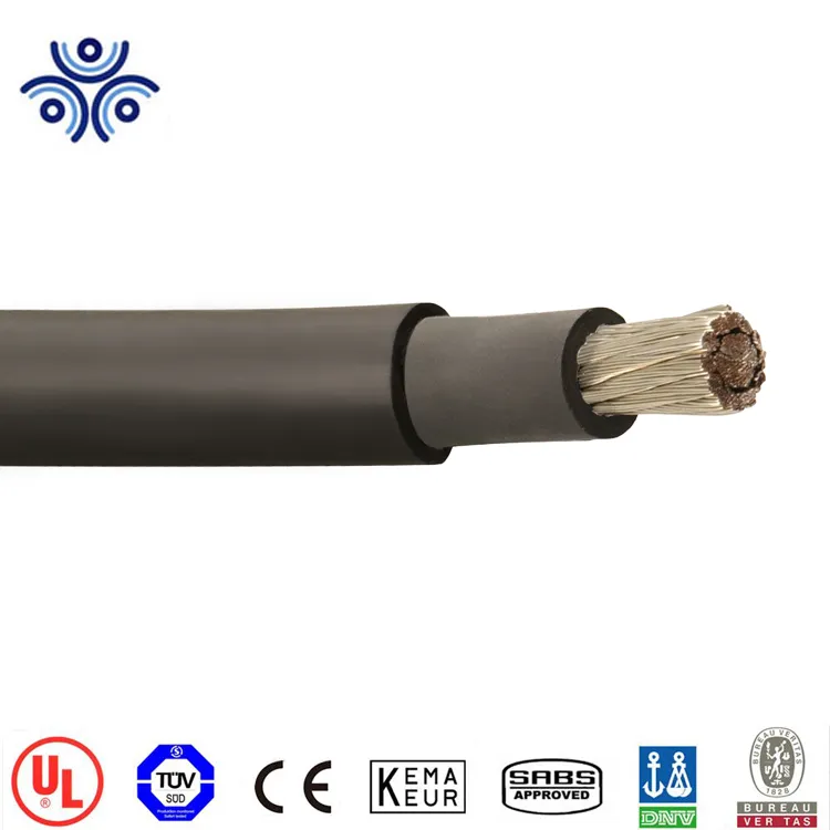 H1z2z2-K 1500V 4 mm2 Solar Cable with TUV Certificate