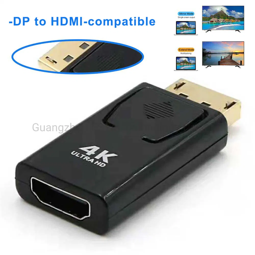 High Quality Dp Converter Displayport to HDMI 4K