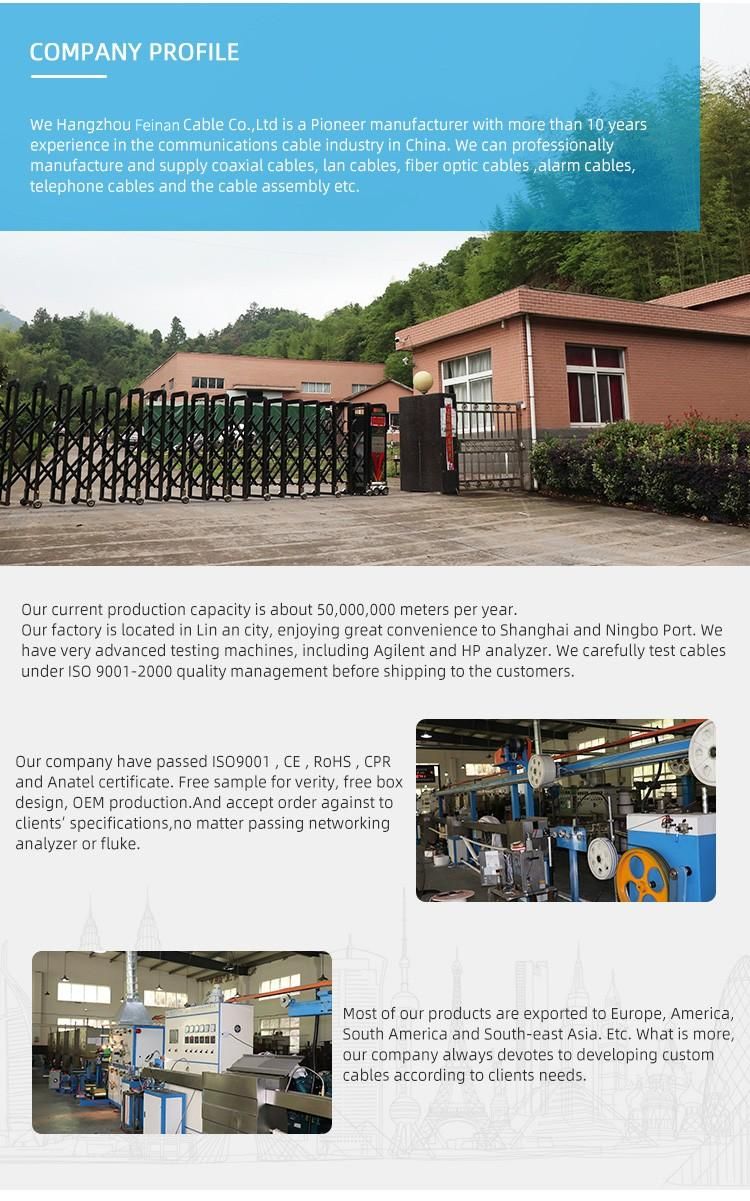 Indoor Outdoor 1 2 4 Core FTTH Fiber Optic Drop Cable