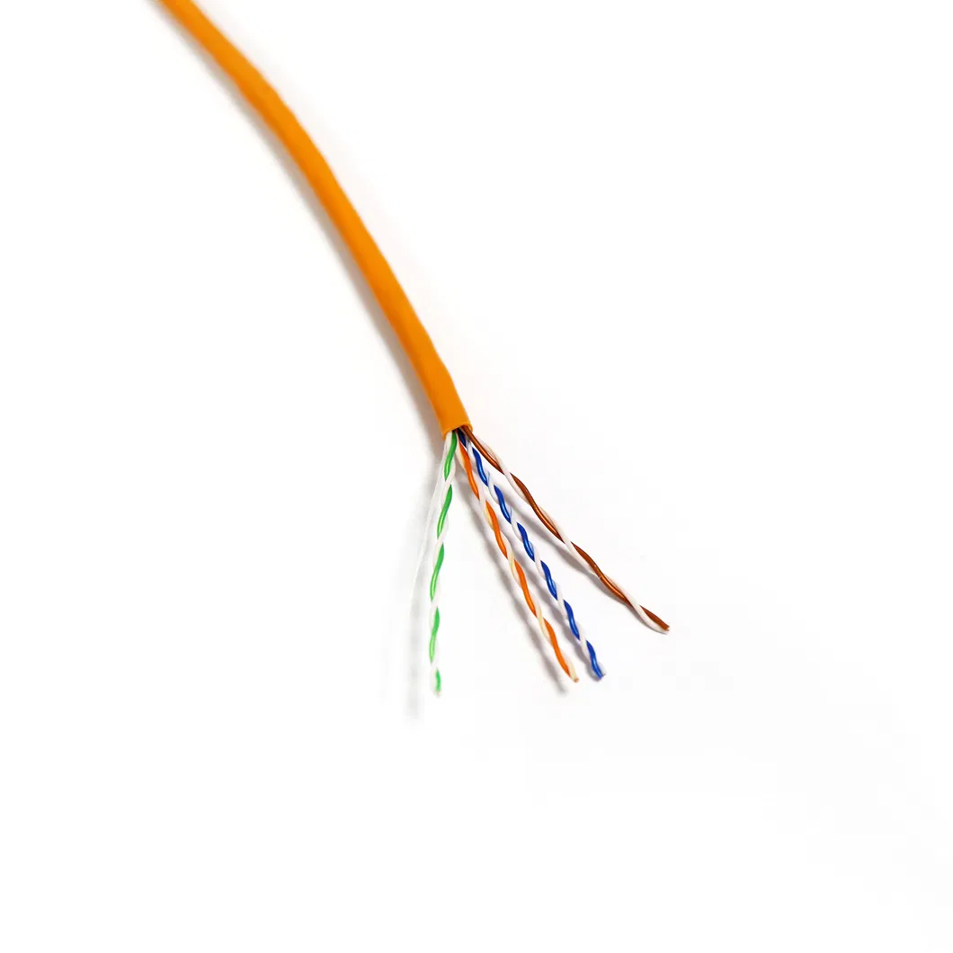 Internet Provider Copper 305m 4 Twisted Pairs 24AWG UTP Cat5e Cable