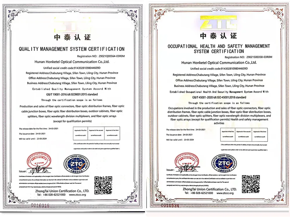 Low Loss Fiber Optic Patch Cord MPO Trunk Cable MPO F to MPO F Patchcord