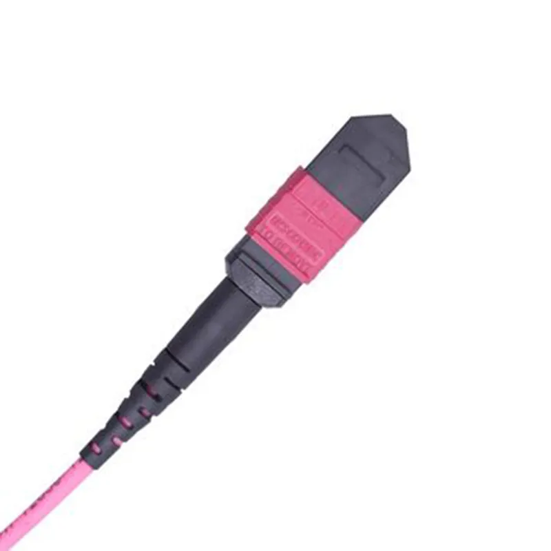 MPO Om4 8 Cores Multi Mode Jumper MPO Fiber Patchcord Fiber Optic MPO Patch Cord Cable