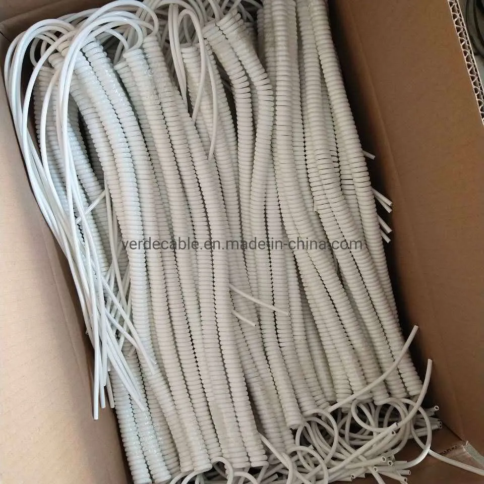 Multicore Retractable PUR PVC Sheath Coiled Electric Wire Spiral Cable