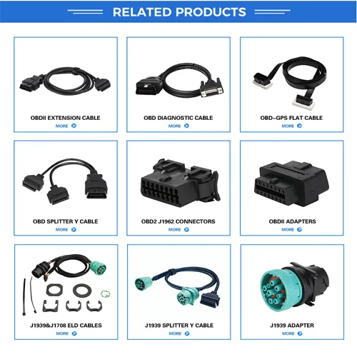 Obdii 16pin Male to Female Y Cable