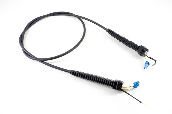 Optical Fiber Duplex LC Singlemode Fiber Cable Assembly Nsn Boot 90 Degree with Nokia Rrh Panel