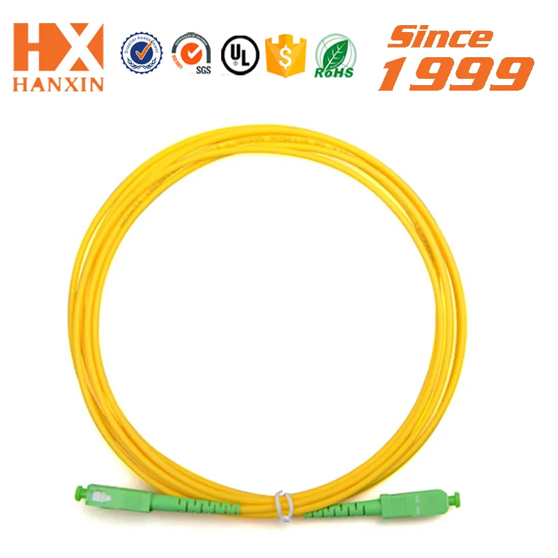 Optico Fibra ASU / AS 12fo Drop Compacto 1fo Single mode Outdoor fiber optic cable