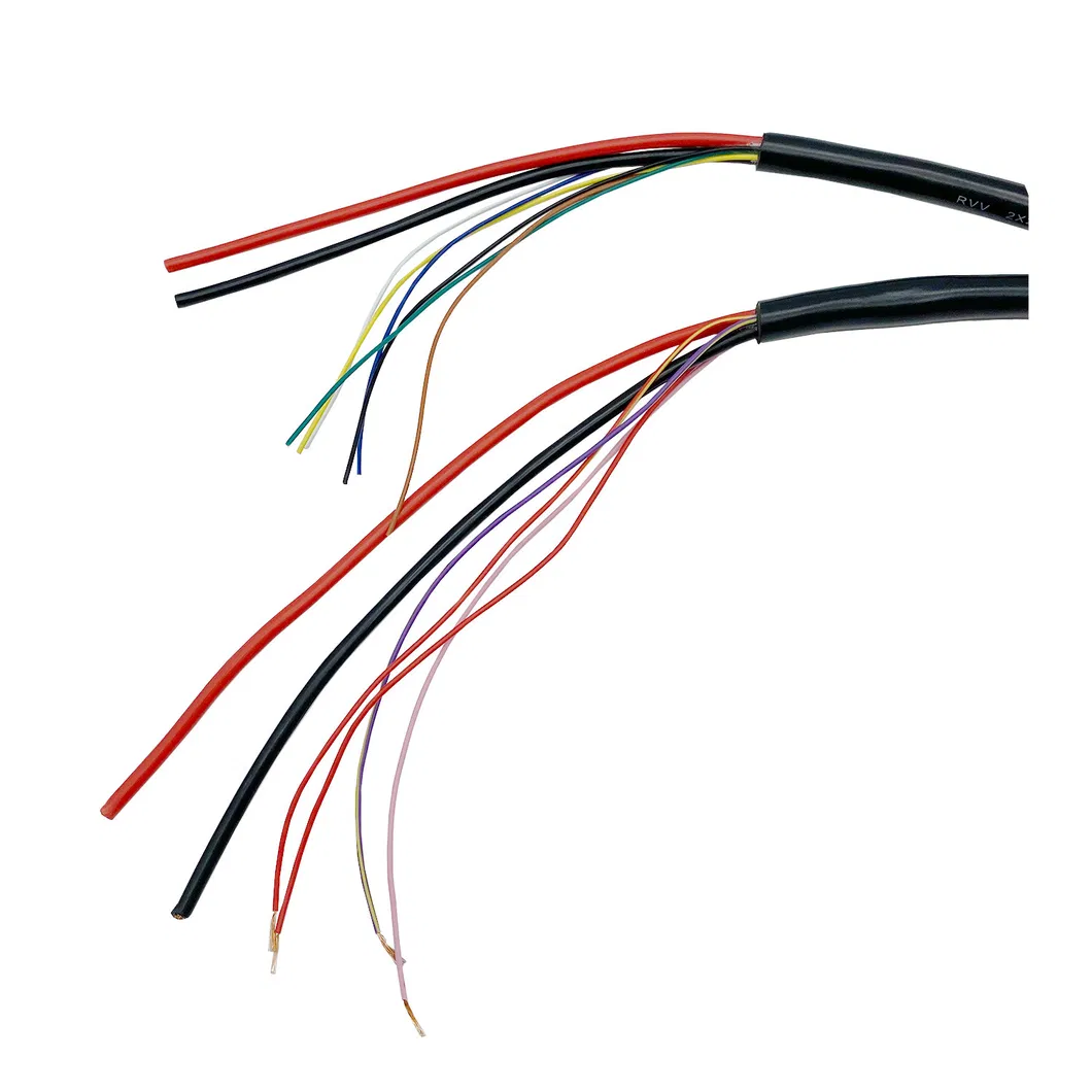Rvv RV BV Bvr Electric Flexible Cable PVC Sheathed Housing Wire for Electrical Appliance