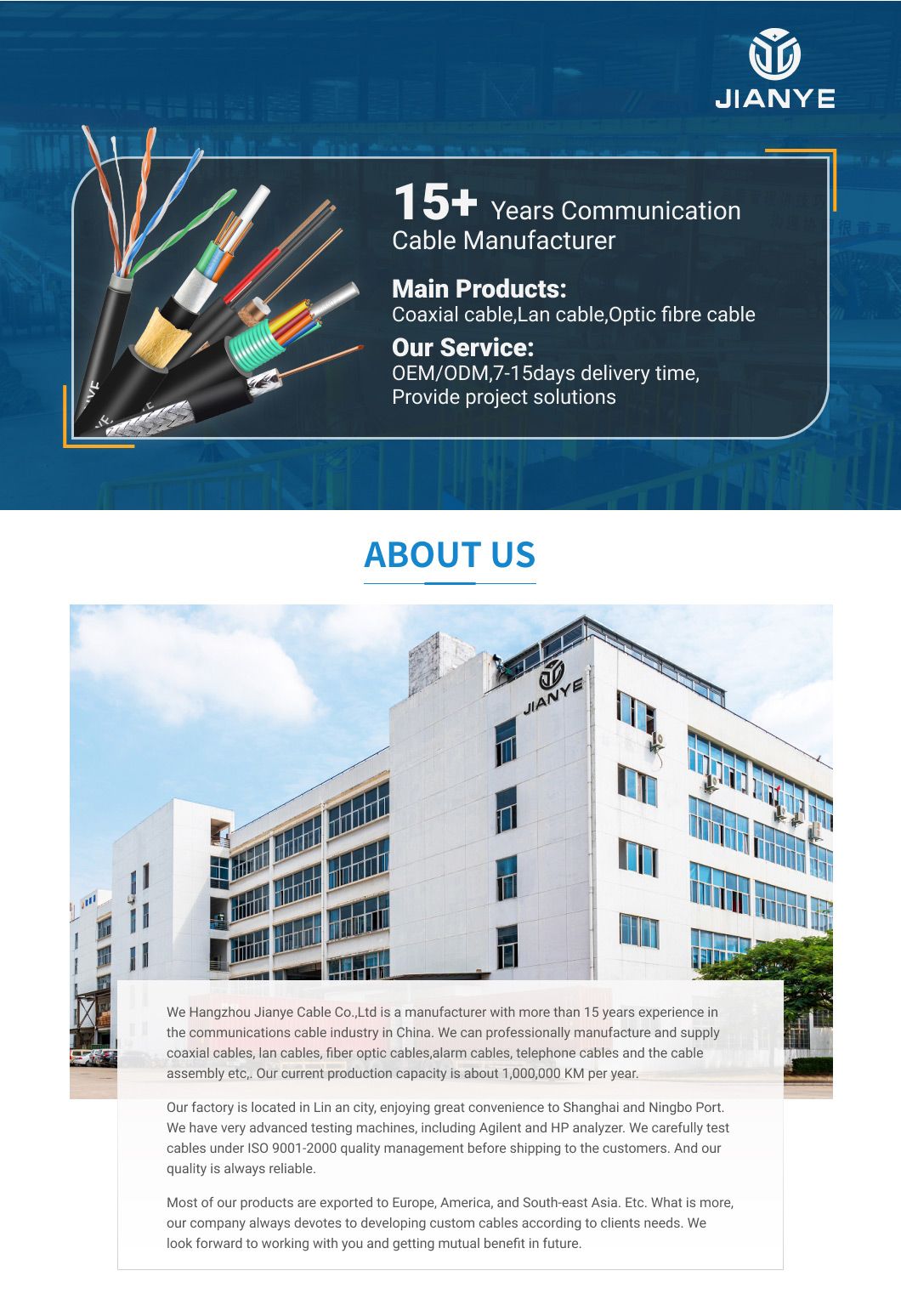 Self Support Outdoor Soft FRP G657A FTTH Aerial Drop Fiber Optic Cable with Anatel