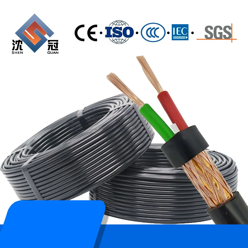 Shenguan Cy LSZH Control Cable, 300/500 V, Flexible Cu/Hf/Petp/Tcwb/LSZH (BS 6500/BS EN 50525-3-11) Flexible 6/10kv Aluminum Alloy Cable