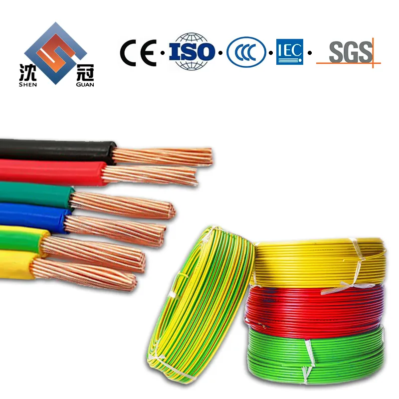 Shenguan Speaker Cable HiFi OFC Copper High End 2 / 4 / 8 Core Roh Audio Speaker Wire Cable Audio Video Cables Electric Cable