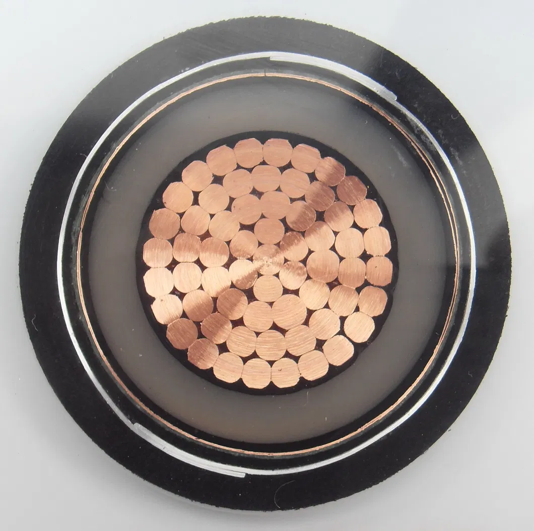 Single Core Copper Conductor XLPE Insulation Medium Voltage Power Cable