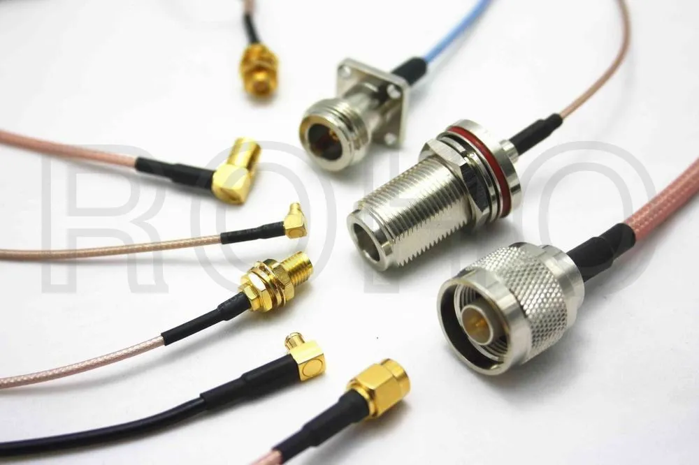 Straight Fakra to Ipex/Ufl/Mhf RF Coaxial Connector Cable Assembly with 1.37 1.13 Cable