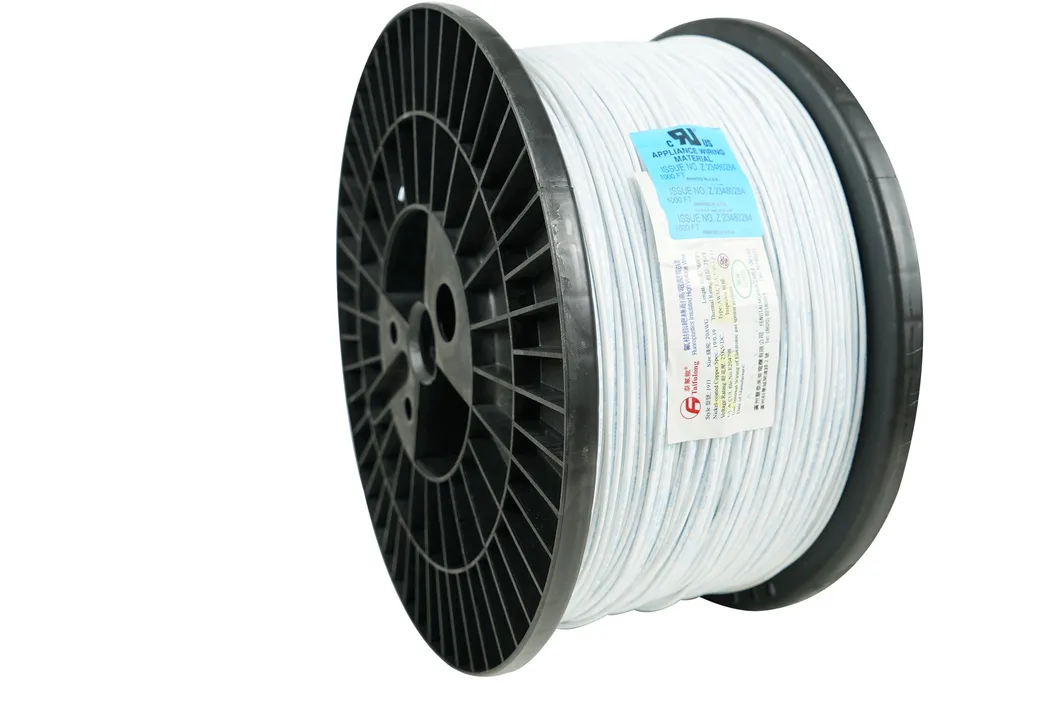 Taifulong PTFE High-Voltage UL1911 16AWG 250° C 15kv-DC Nickel Plated Copper Electric Wire Connector Teflon Wire