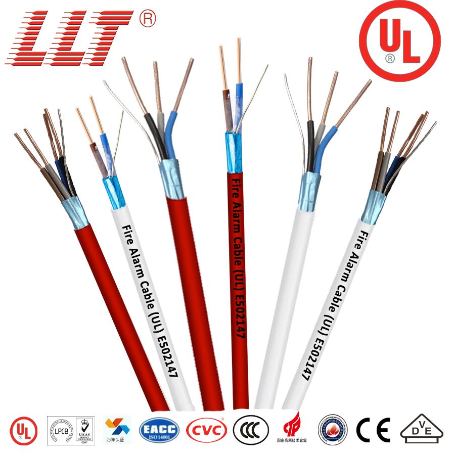 Type Fplr Fire Alarm Riser Cable for Used in Fire Alarm Systems Wiring