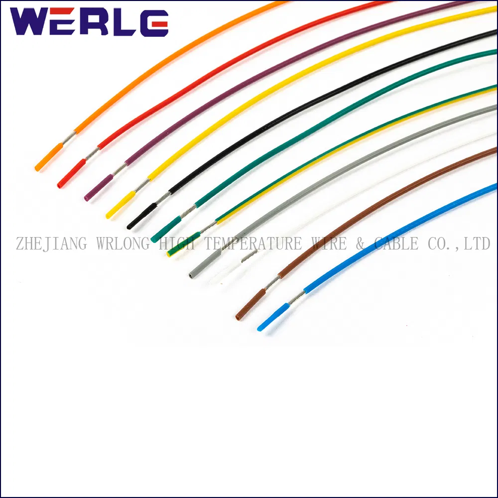 UL 1007 30 AWG Black Power Cord PVC Copper Conductor Electrical Power Coaxial Electric Cable