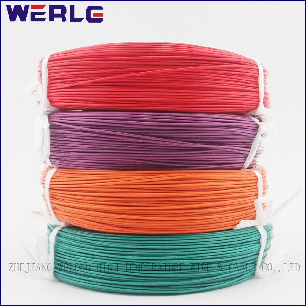 UL 1007 Black White Electrical Copper PVC Insulation Single Conductor Electric Cable