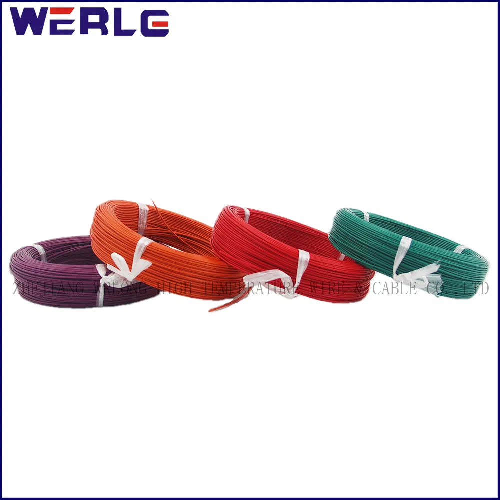 UL 1007 Black White Electrical Copper PVC Insulation Single Conductor Electric Cable