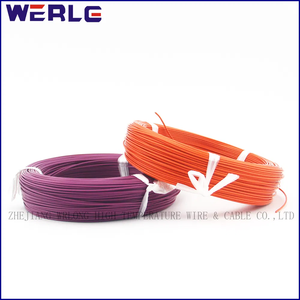UL1332 Orange 28 AWG FEP Teflon High Temperature Wire with Product Certification