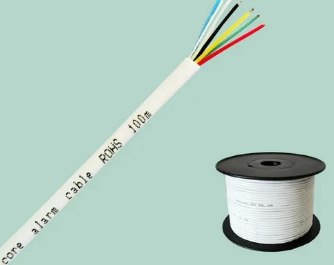 Unshielded Security Alarm Cable Security Alarm Cable for 2/4/6/8/10/20/48 Cores